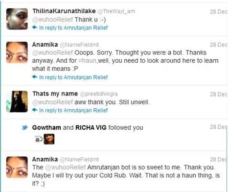 amrutanjan relief- more social media conversation