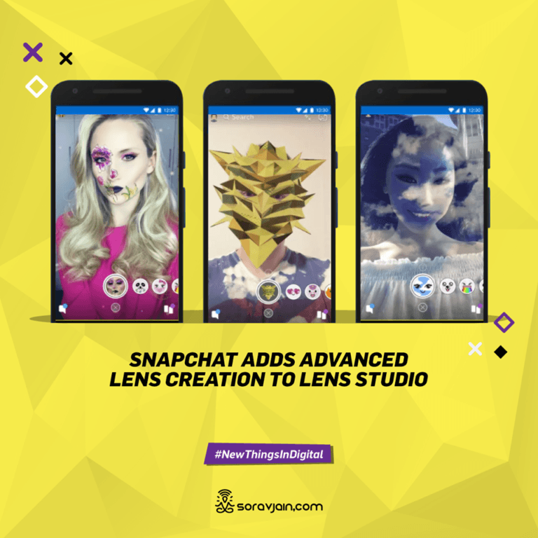Snapchat Adds Advanced Lens Creation to Lens Studio Social Media