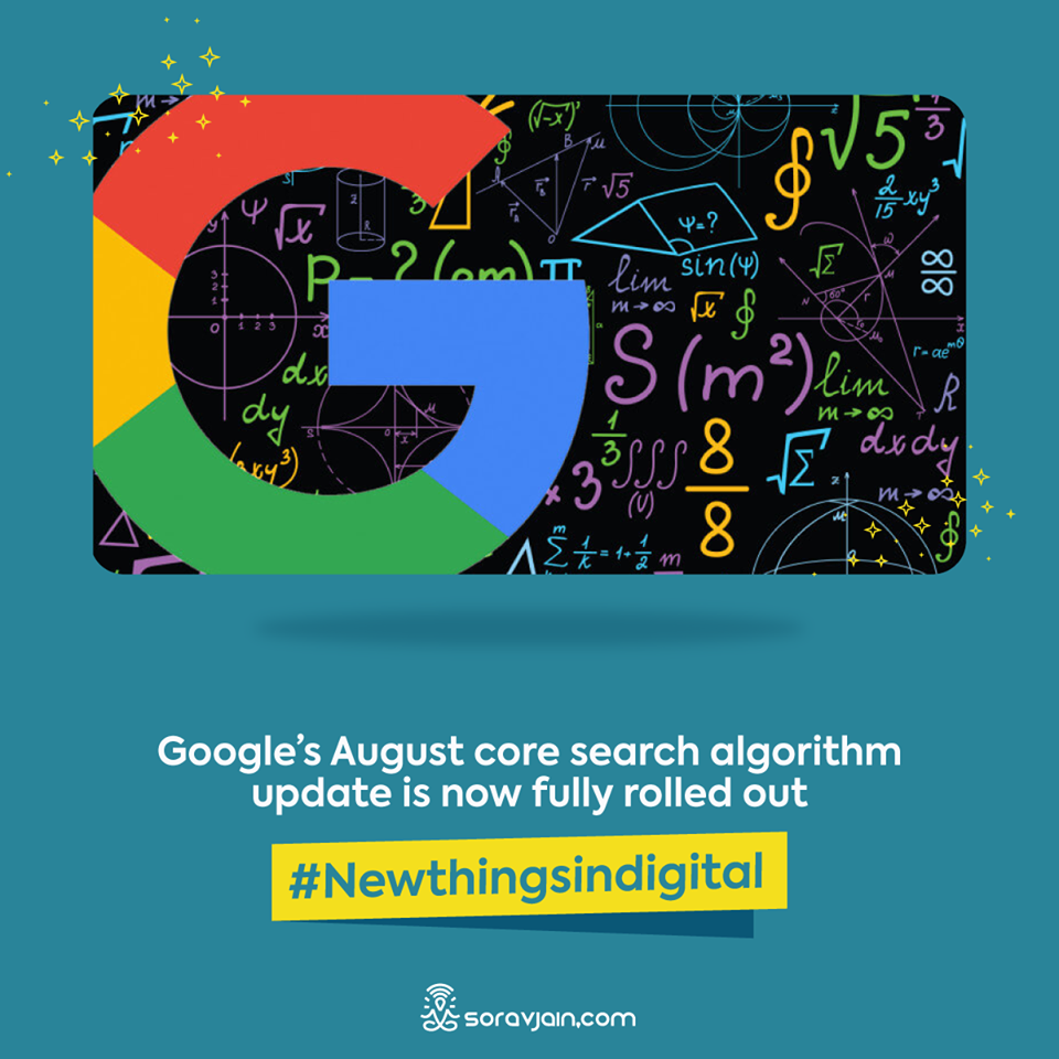 Google August Core Algorithm Update