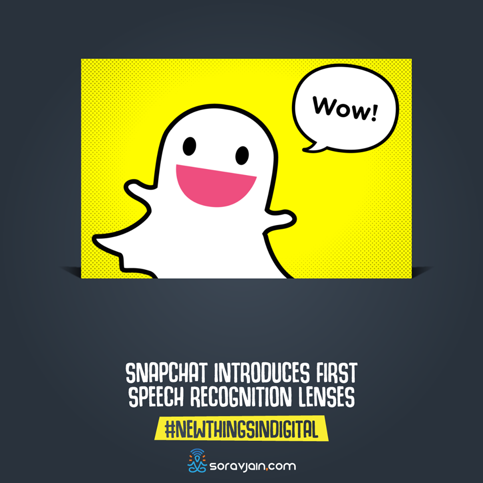 SnapChat Introduces First Speech Recognition Lenses