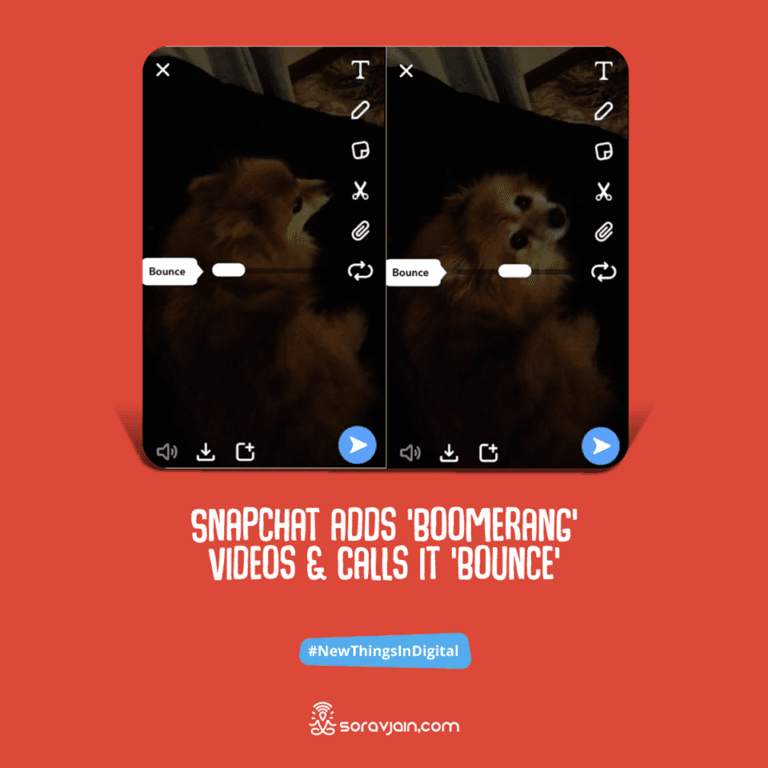 Snapchat adds 'Boomerang' Videos and Calls it 'Bounce' - Social Media
