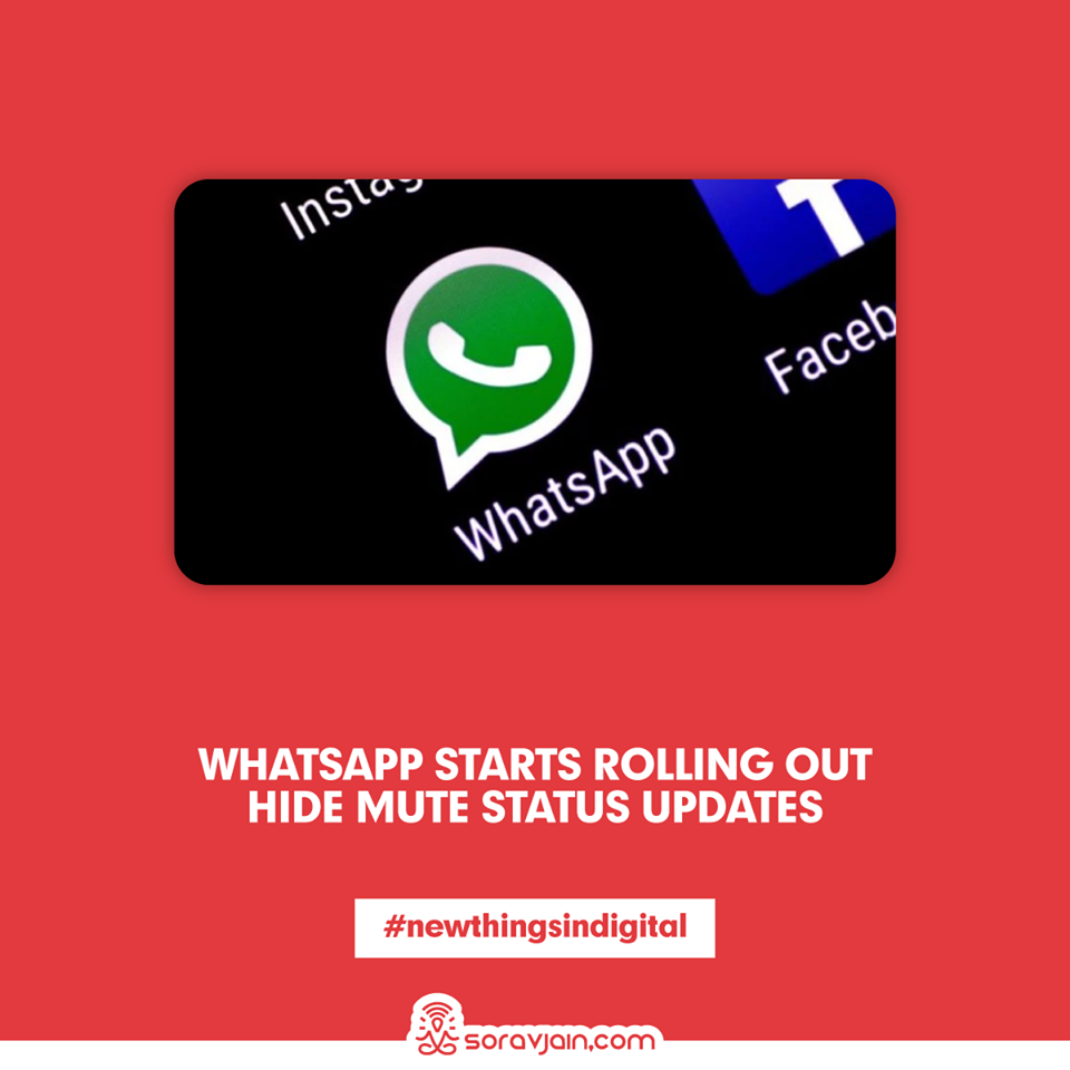 WhatsApp Starts Rolling Out Hide Mute Status Updates Social Media