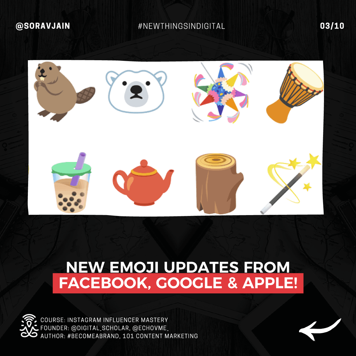 New Emoji updates from Facebook, Google & Apple