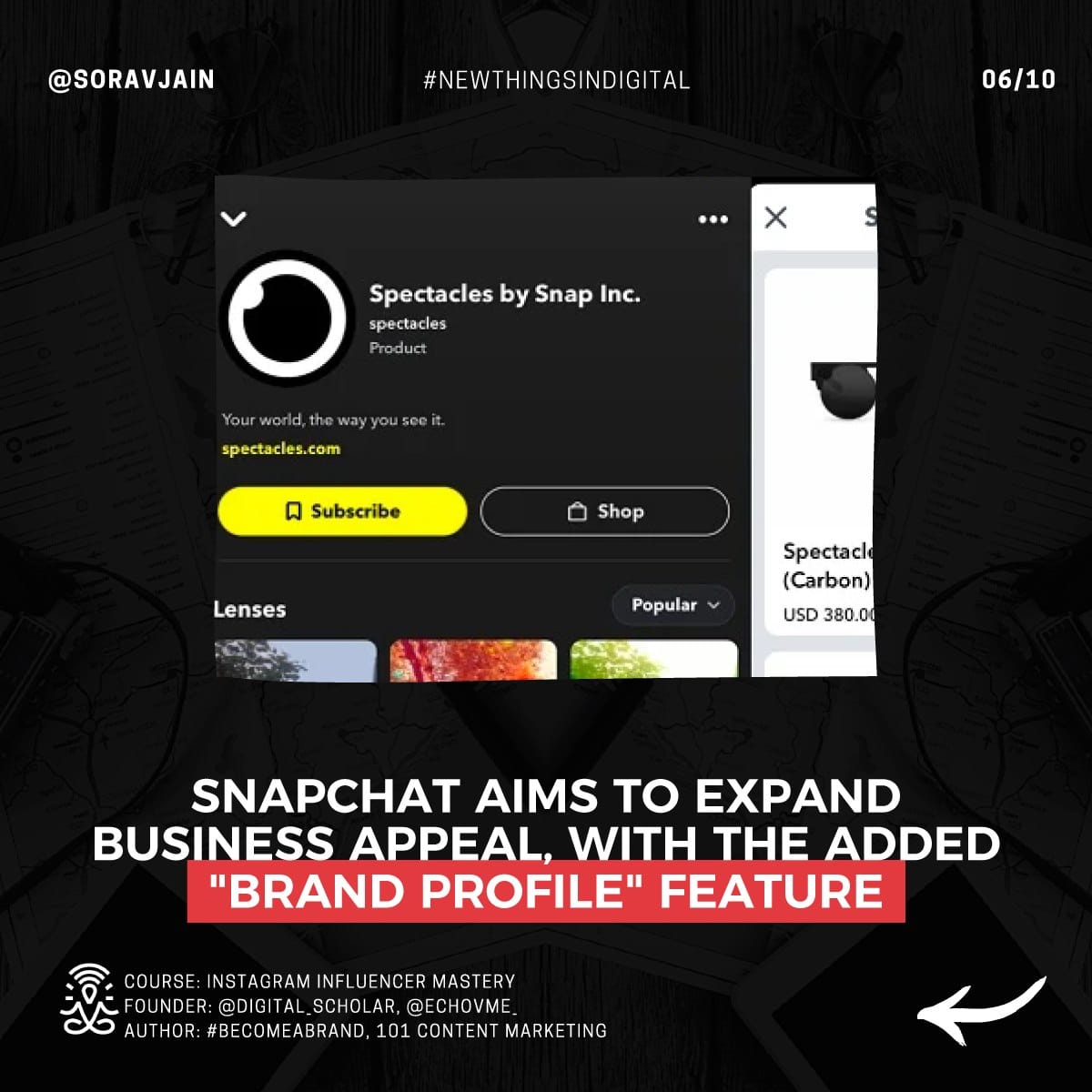 Snapchat aims to expand Business Appeal, with the added "Brand Profile" feature