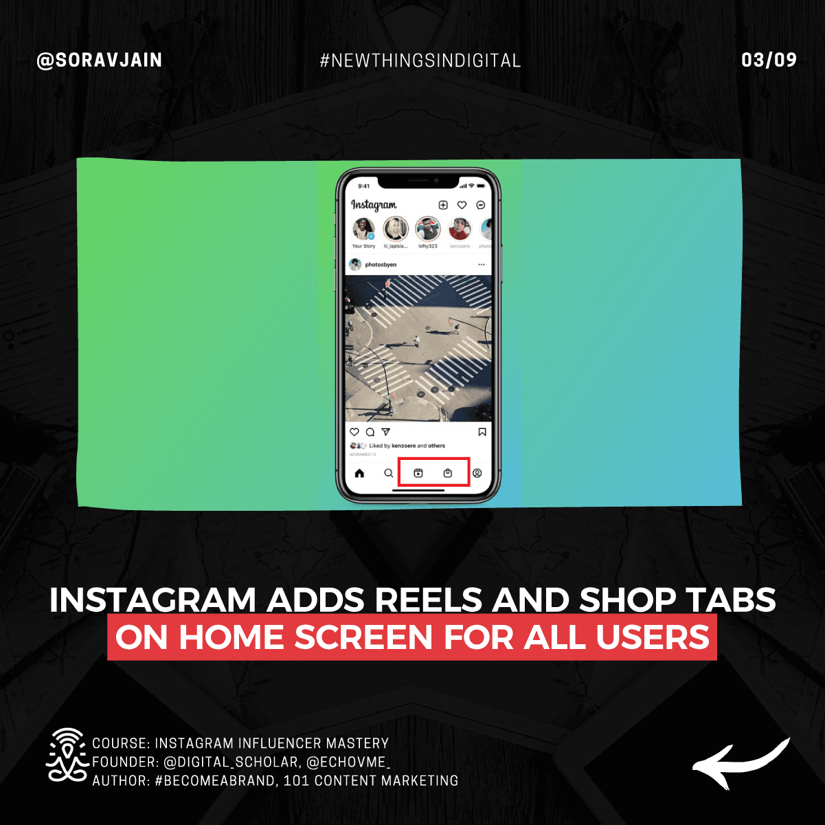 Instagram adds Reels and Shop tabs on the home screen for all users