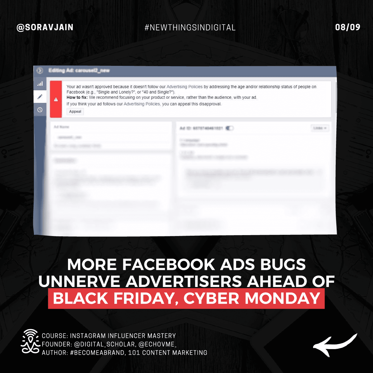 More Facebook Ads bugs unnerve advertisers ahead of Black Friday, Cyber Monday