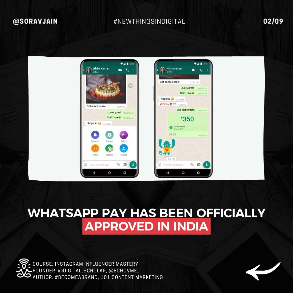 WhatsApp Pay has officially been approved in India
