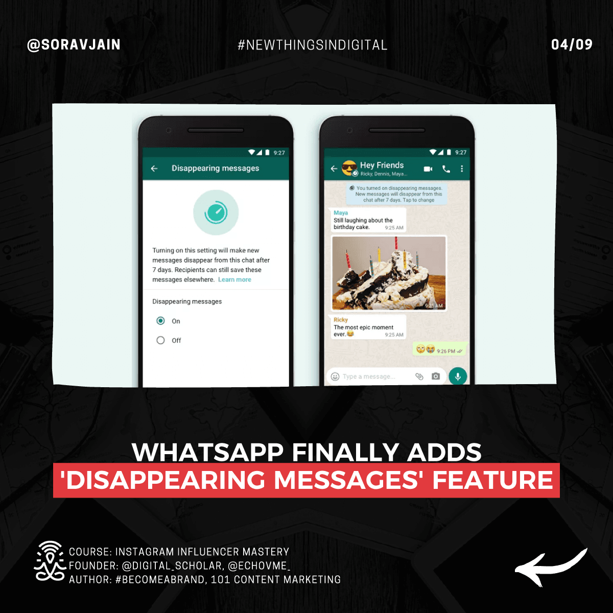 WhatsApp finally adds 'disappearing messages' feature