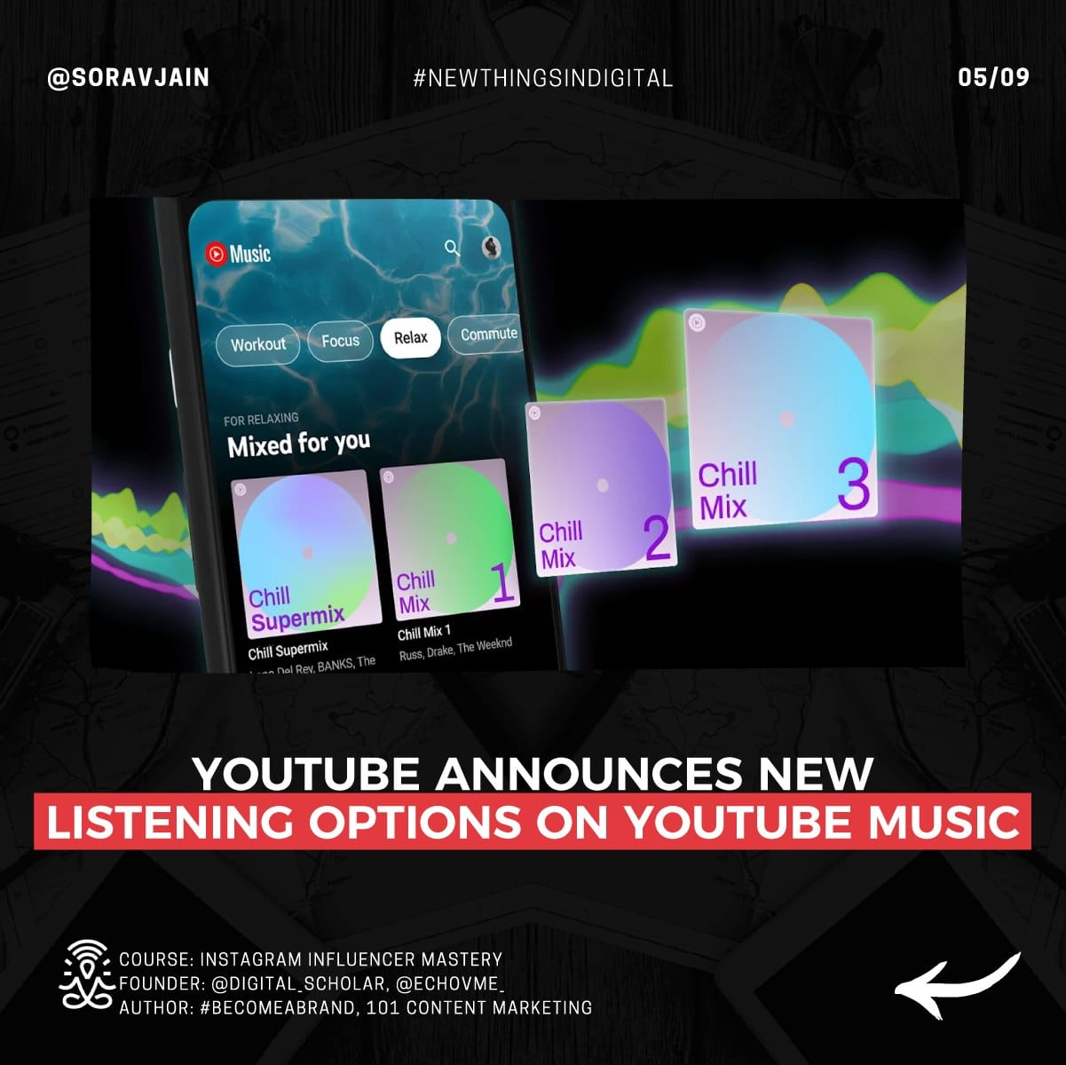 YouTube announces new listening options on YouTube music
